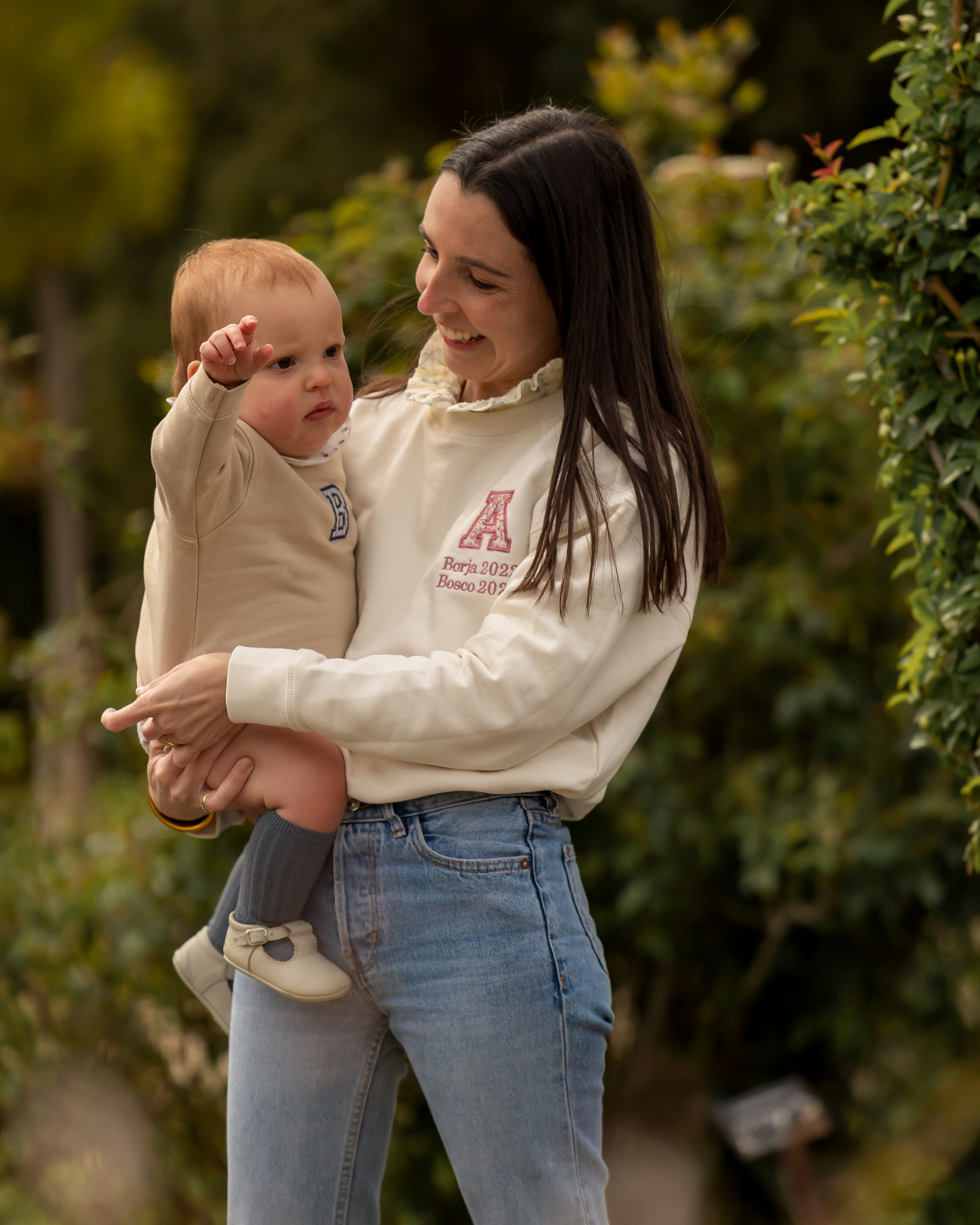Pack mamá y bebé sudaderas Inicial (hasta 36 meses)