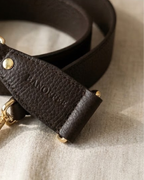 Asa bolso piel marrón chocolate