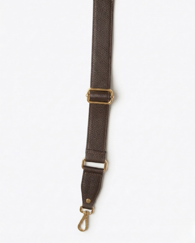 Asa bolso piel marrón chocolate