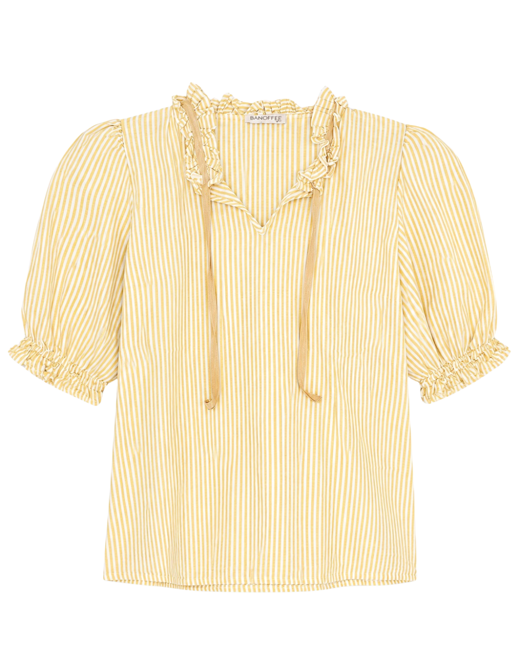 Blusa vicky amarillo pastel