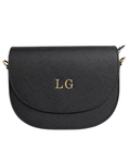 Federica Midi Khaki Bag – Canvas & Leather, Personalized