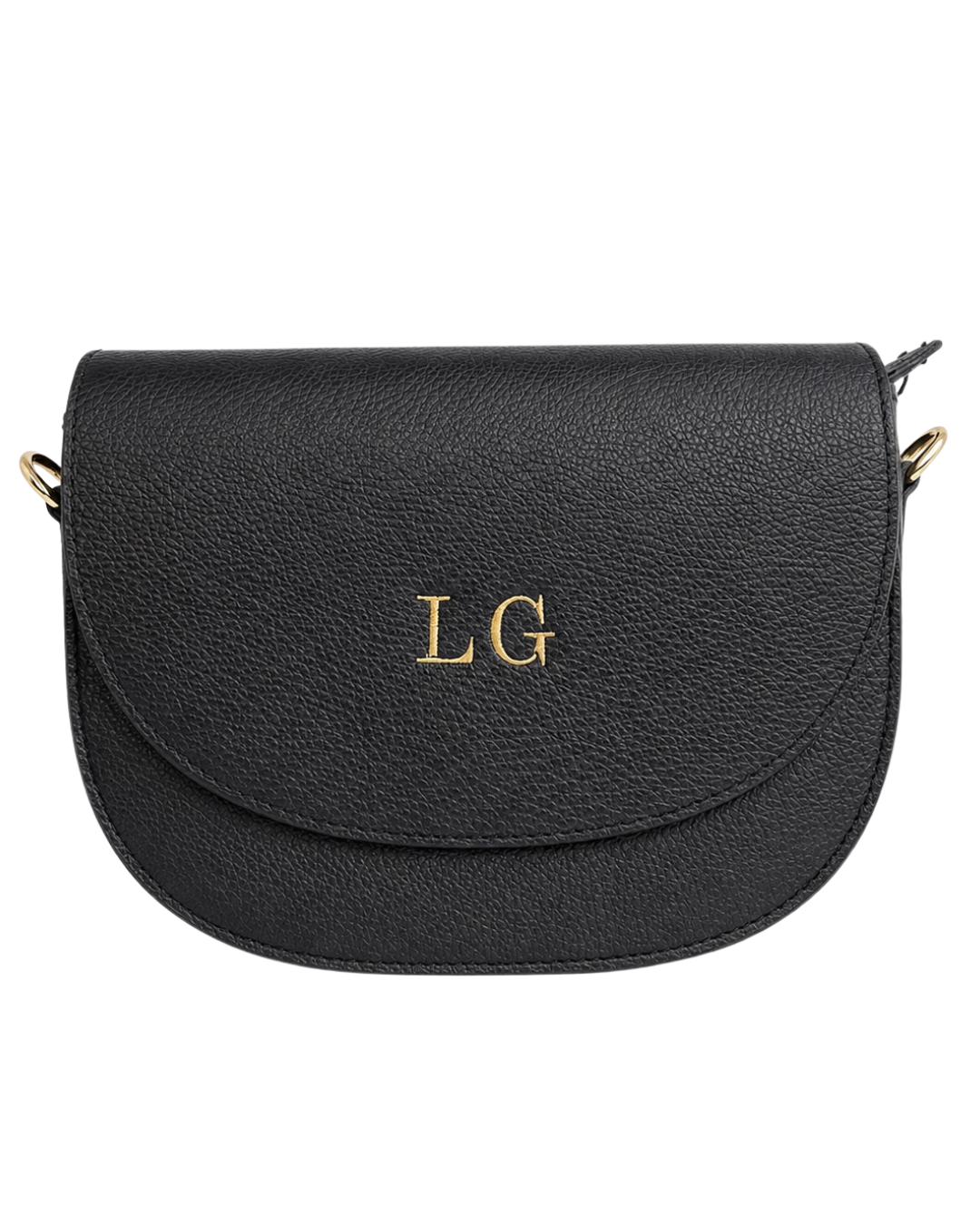 Federica Midi Khaki Bag – Canvas & Leather, Personalized