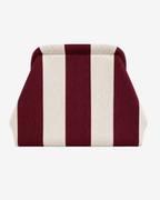 Bolso Rayas Burdeos