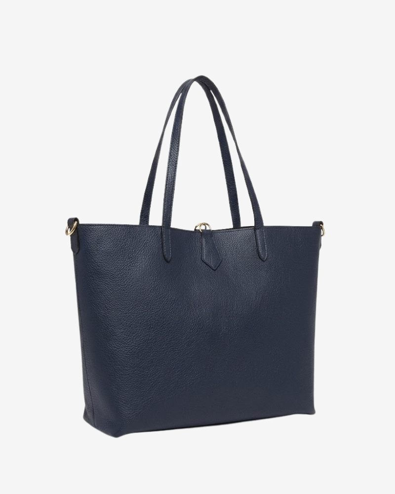 Bolso Shopping bag leather Navy
