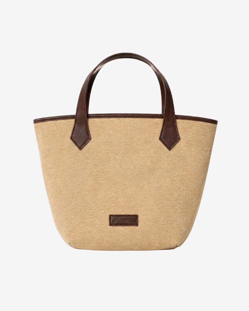 Valentina Bag – Recycled Canvas & Leather, Personalized