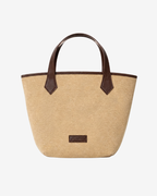 Valentina Bag – Recycled Canvas & Leather, Personalized