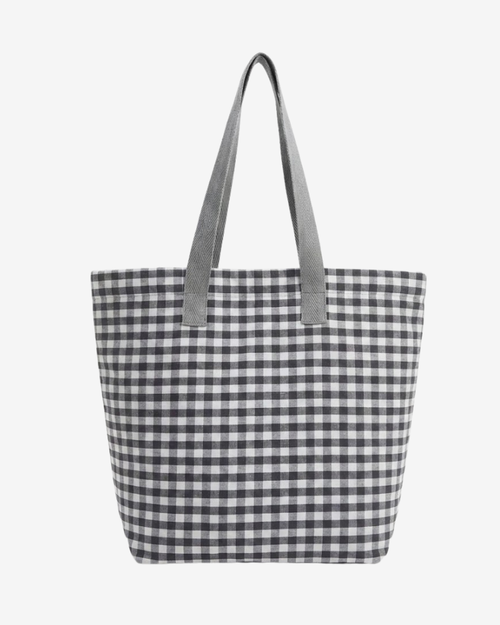 Gingham bag Gray