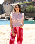 Camisa Bruna flowers