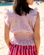 Camisa Bruna flowers