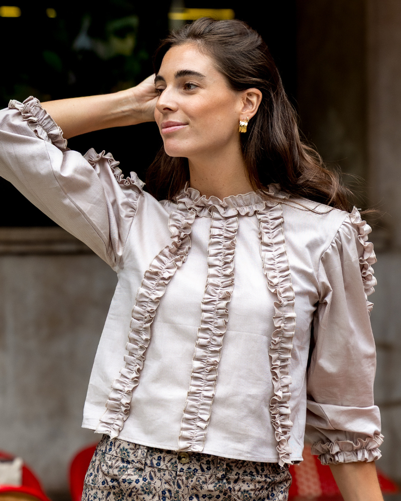Camisa Bianca beige