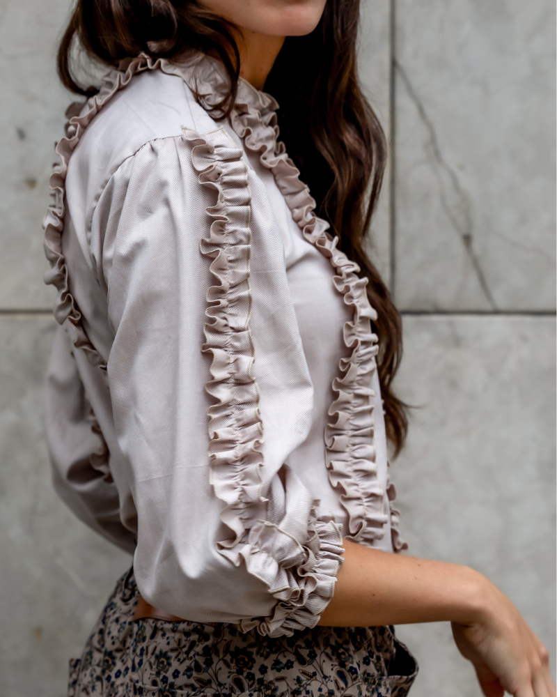 Camisa Bianca beige
