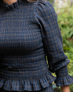 Terracota Shirt – Organic Cotton Seersucker Check