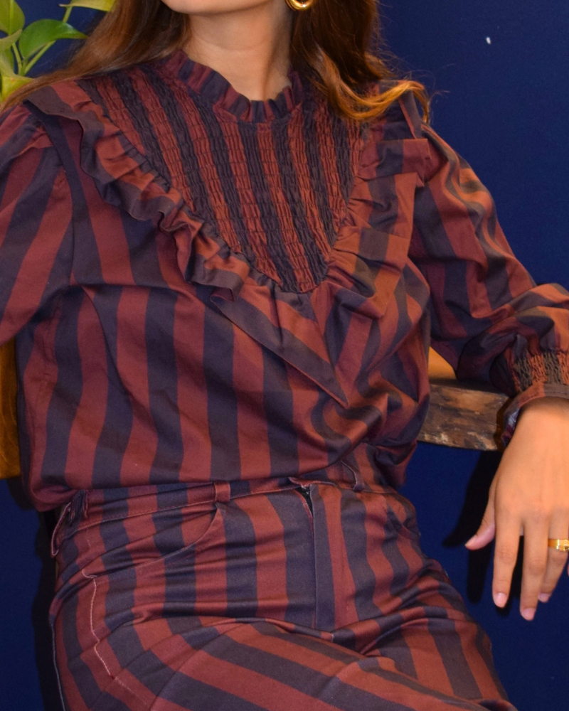 Camisa Olivia Granate