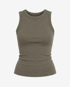 Camiseta Básica Kaki