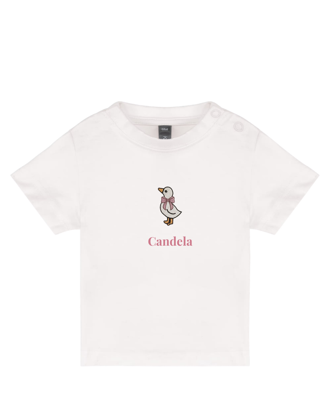 Camiseta personalizada mini pato niña