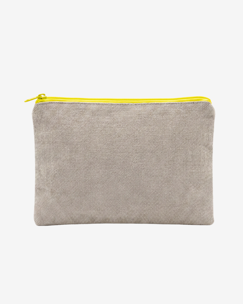 Estuche amarillo fluor