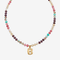 Color Initial necklace