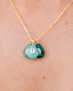Turquoise Teardrop Necklace