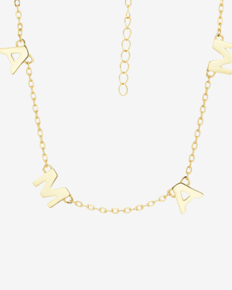 collar letras mama