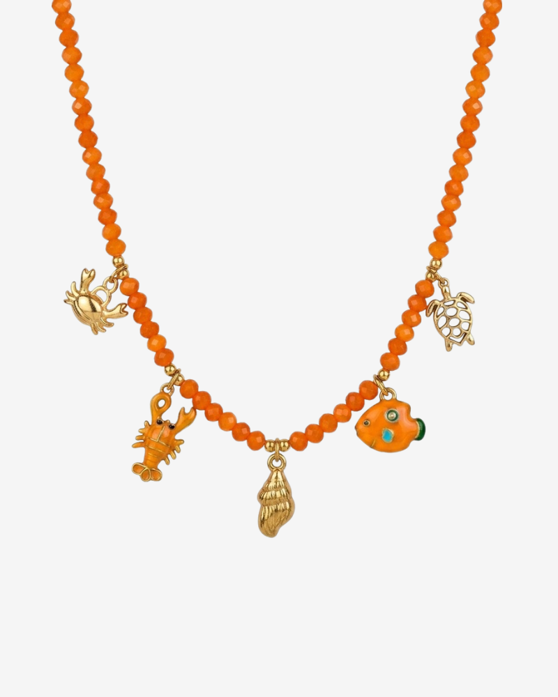 Sea Orange Necklace