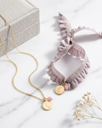 Collar Muse initial Pink
