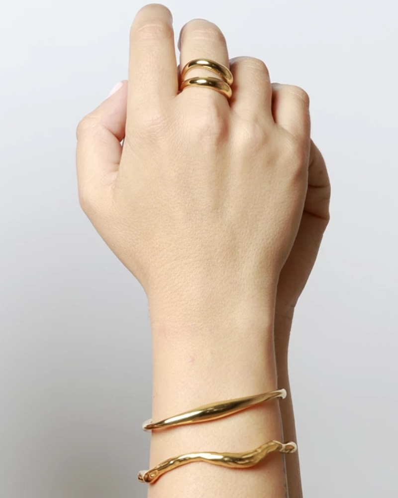 Pulsera esclava simple Acero