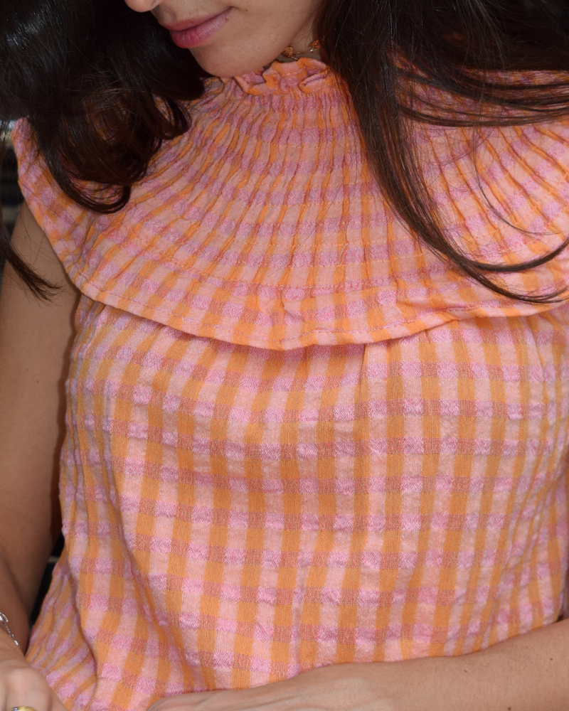 Camisa Martha coral