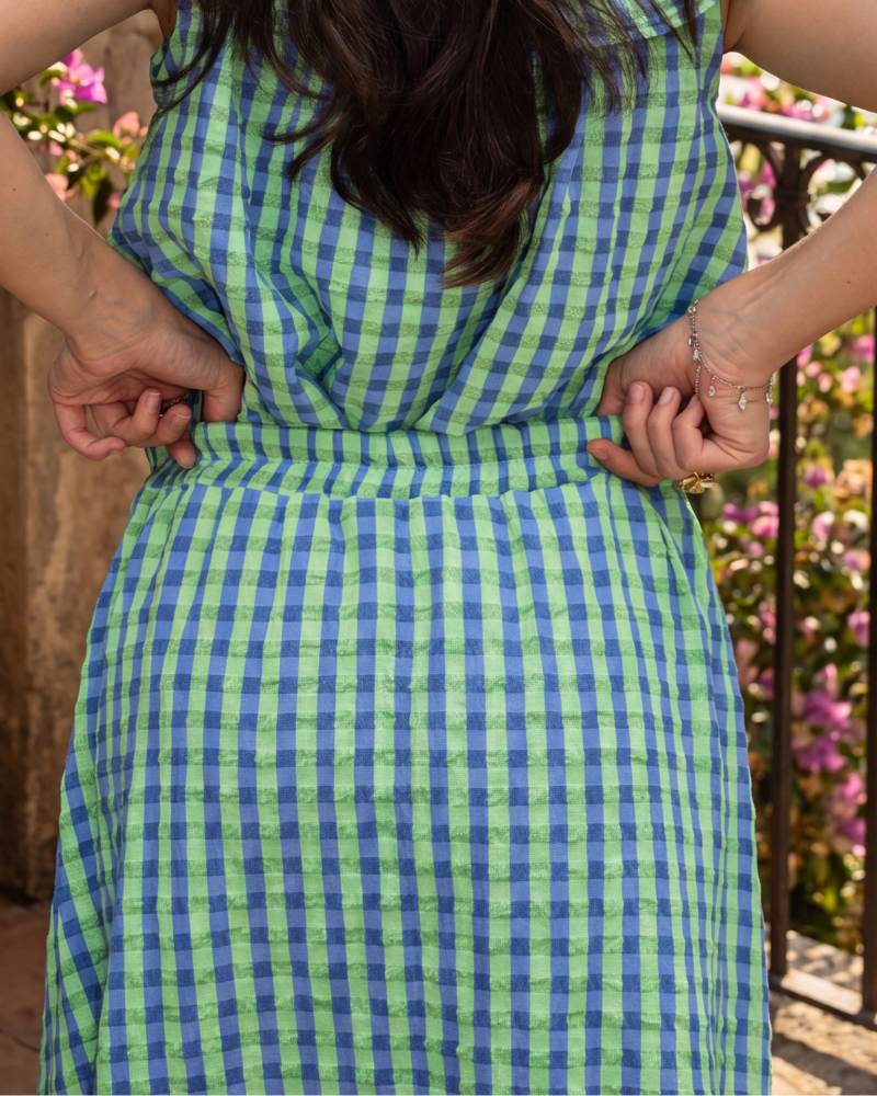 Set Martha Azul y verde