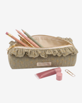 Personalized Siena Pouch – Khaki Floral