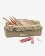 Personalized Siena Pouch – Khaki Floral