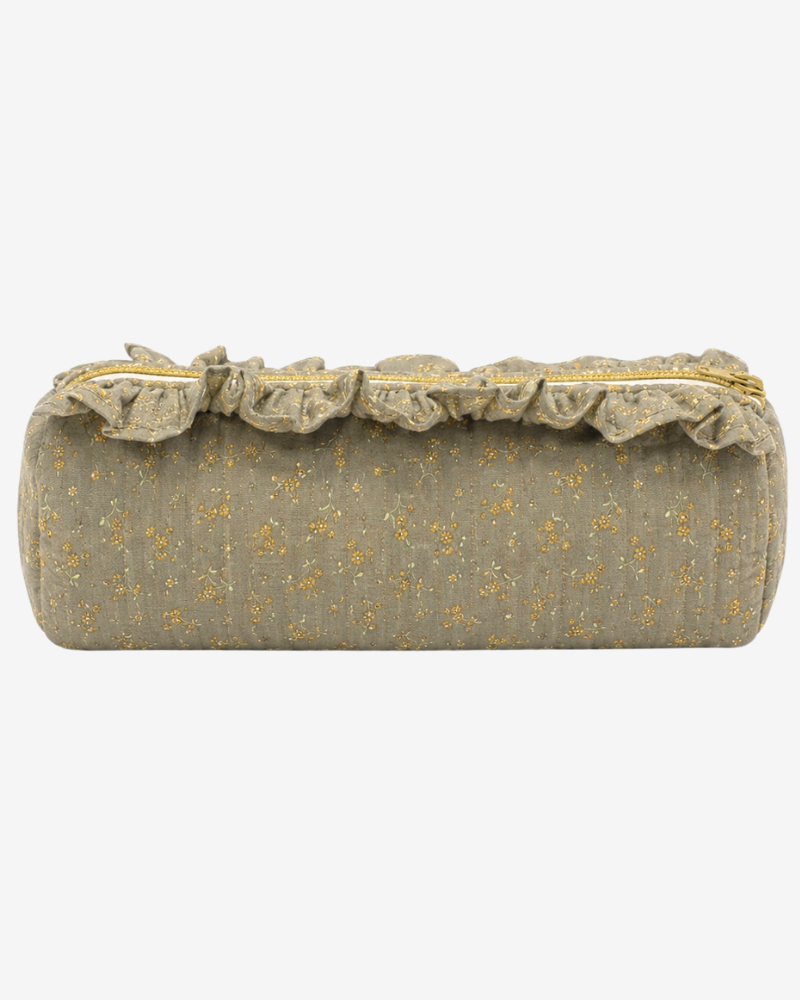 Personalized Siena Pouch – Khaki Floral