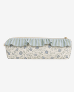 Personalized Capri Pouch – Blue & Green Floral
