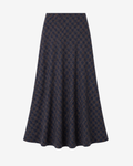 Terracota Skirt – Organic Cotton Seersucker Check