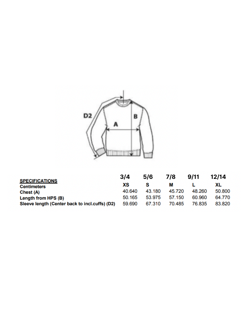 Sudadera personalizada niño