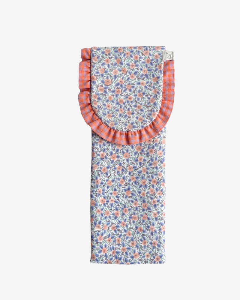 Funda de plancha de pelo Orange Flowers