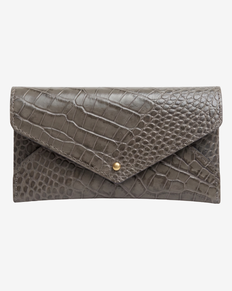 Funda de gafas croco