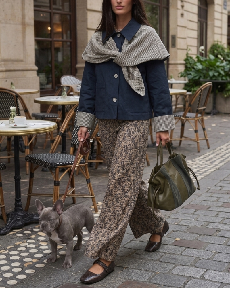 Gabardina París Corta