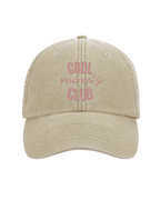 Gorra personalizada Cool Mom's Club beige