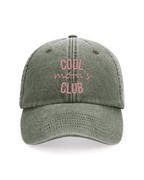 Gorra personalizada Cool Mom's Club verde