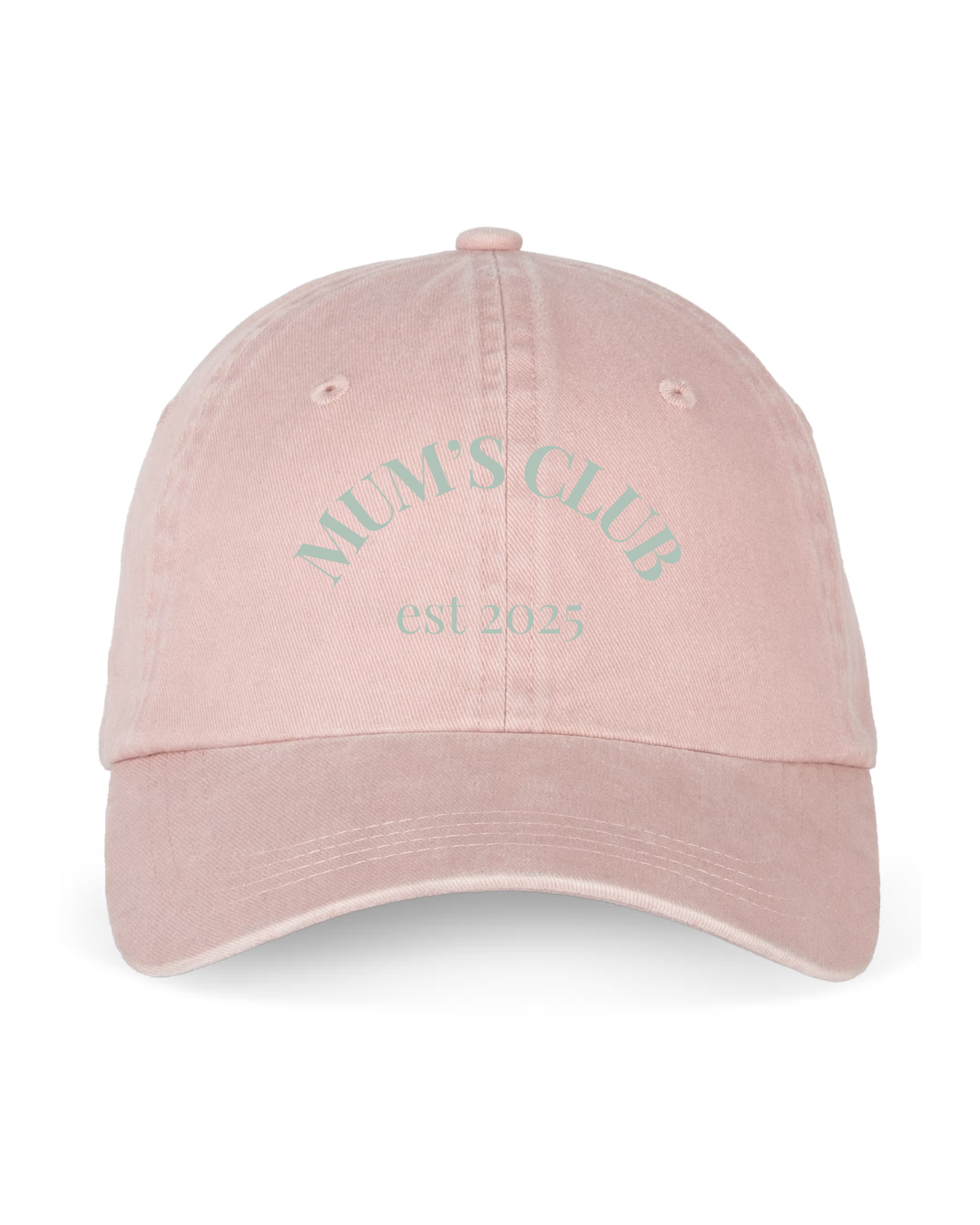 Gorra personalizada dos frases rosa