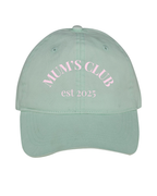 Gorra personalizada dos frases verde mint