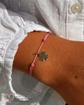 Solidarity PINK Clover Bracelet