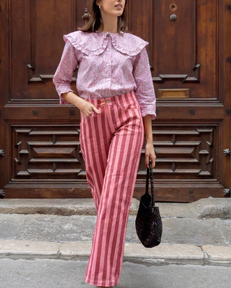 Jeans Olivia coral