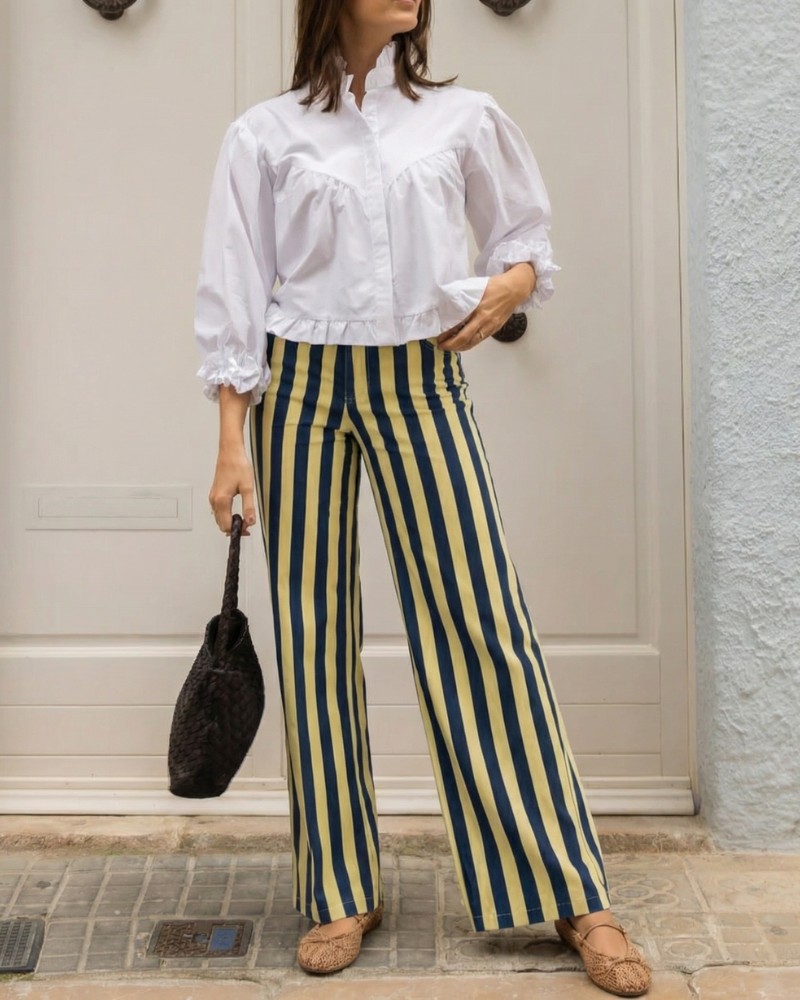 Jeans Olivia verde lima