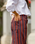 Jeans Olivia Granate