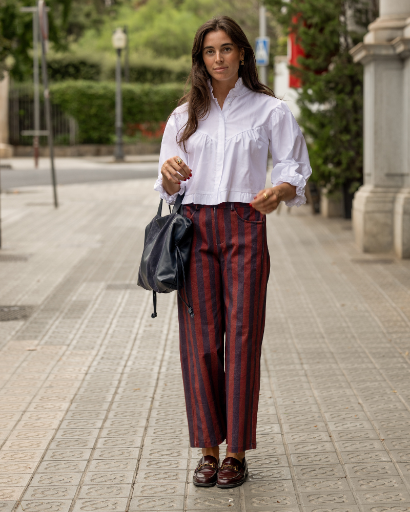 Jeans Olivia Granate