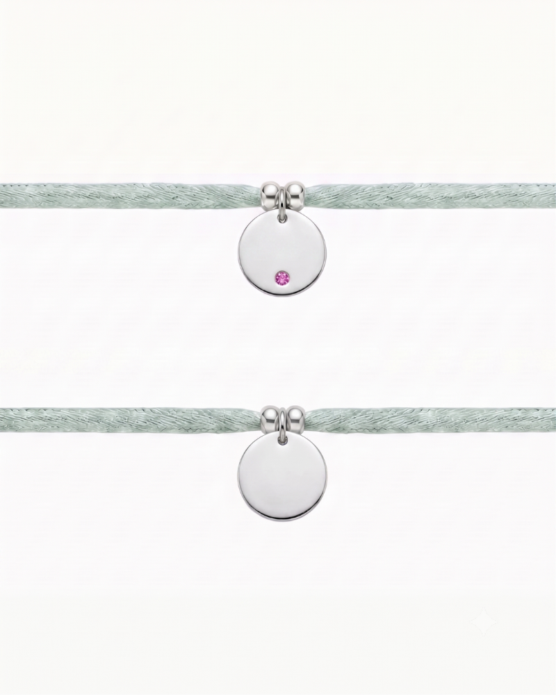 Pulsera memories personalizada circonita
