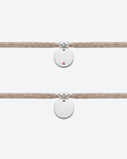 Pulsera memories personalizada circonita
