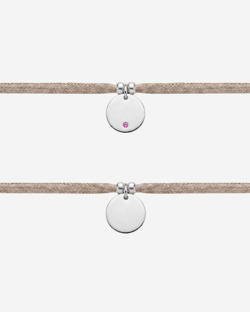Pulsera memories personalizada circonita