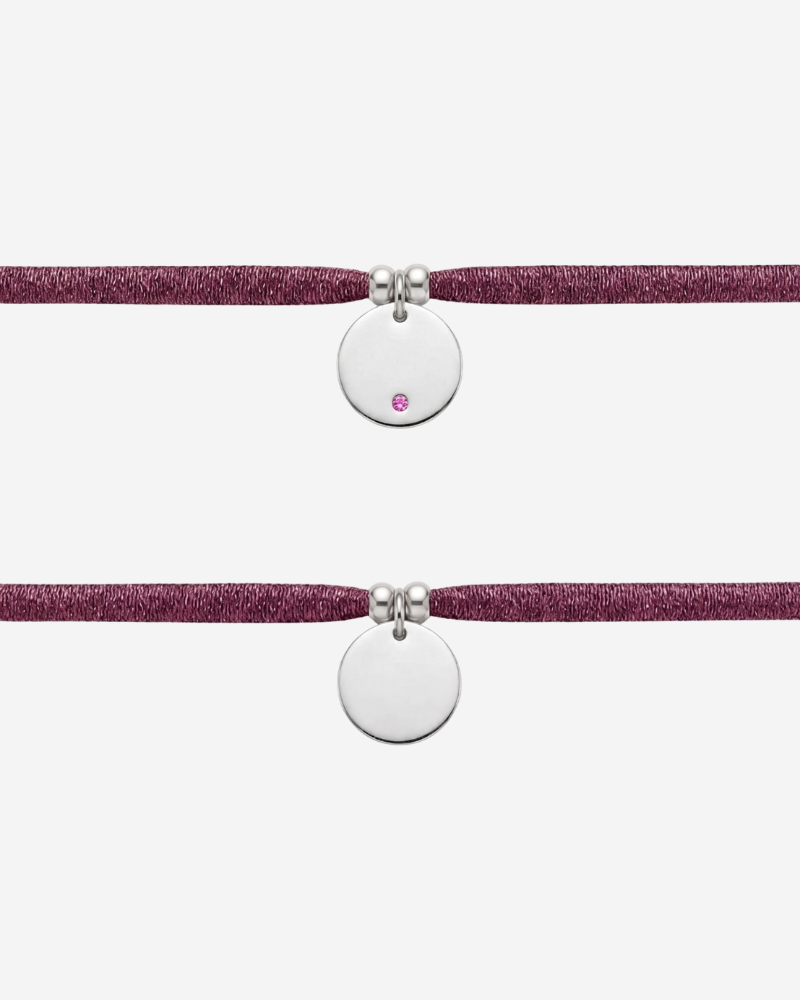 Pulsera memories personalizada circonita